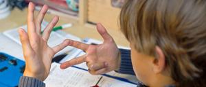 In Berlin gibt es viele hartnäckige Schulschwänzer.