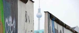 Lücke in der Mauer. Die Bezirks-SPD hat sich in der BVV für die Verhinderung von Neubauten am Mauerstreifen ausgesprochen.