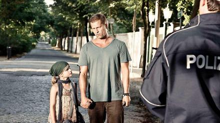 Til Schweiger bei den Dreharbeiten zu "Kokowääh".