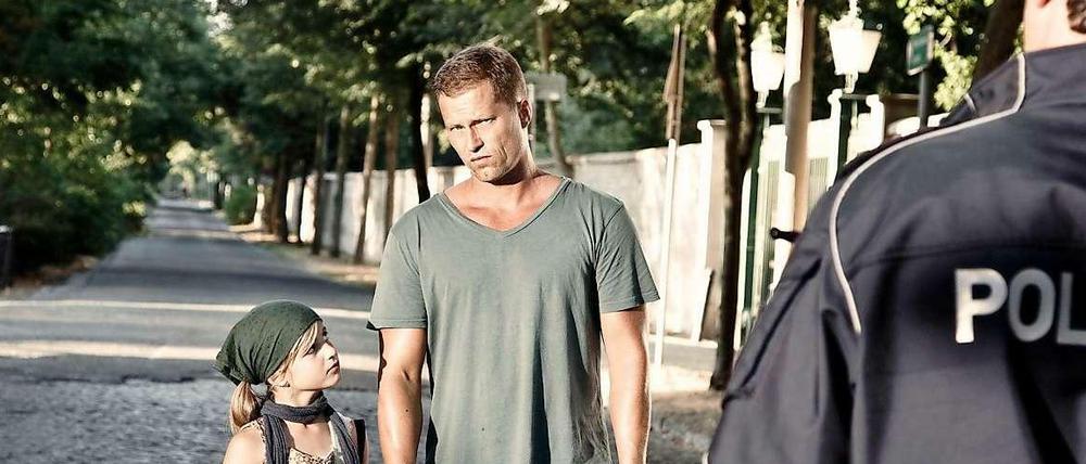 Til Schweiger bei den Dreharbeiten zu "Kokowääh".