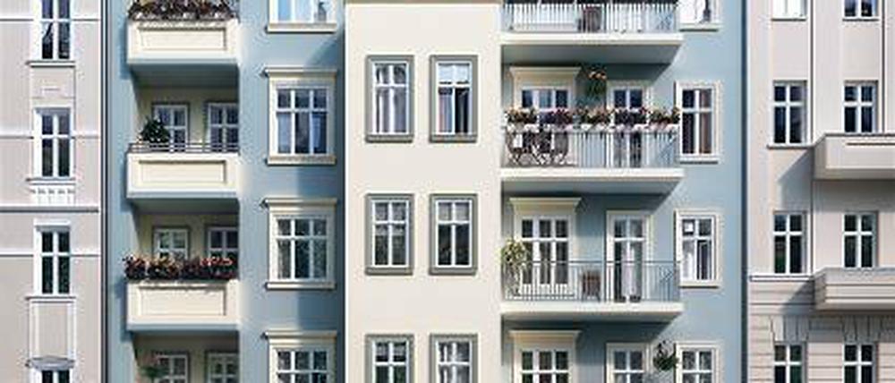 Günstig geht anders. In der Kopenhagener Straße 67 (Prenzlauer Berg) kosten 306 Quadratmeter unterm Dach 1,41 Millionen Euro.