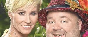 Nominiert, nicht geehrt. Das „Dschungelcamp“ 2012 mit Sonja Zietlow und dem mittlerweile verstorbenen Dirk Bach. Foto: RTL