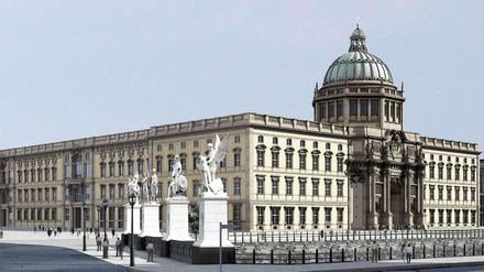 Ein Spender, der anonym bleiben will, hat Millionen für den Bau einer Kuppel für das Schloss gegeben.