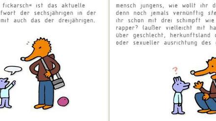 Lakonisch: Zwei aktuelle Panels.
