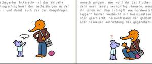 Lakonisch: Zwei aktuelle Panels.