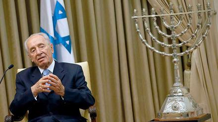 Fordert eine Intervention der Arabischen Liga in Syrien: Schimon Peres.