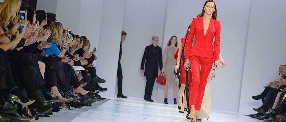 Meist brav, aber gut: Hugo Boss überzeugte mit seiner Markenfarbe