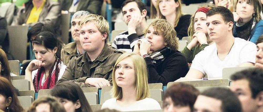 Nicht alleinlassen. Ein Ziel von Mentoringprogrammen ist es, die Studienabbrecherquoten zu senken. 