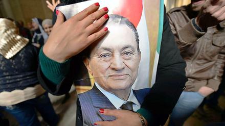 Ägyptens Ex-Präsident Mubarak.