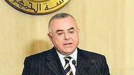 Der Neue. Hisham Ramez ist jetzt Präsident der Nationalbank in Kairo. Foto: AFP