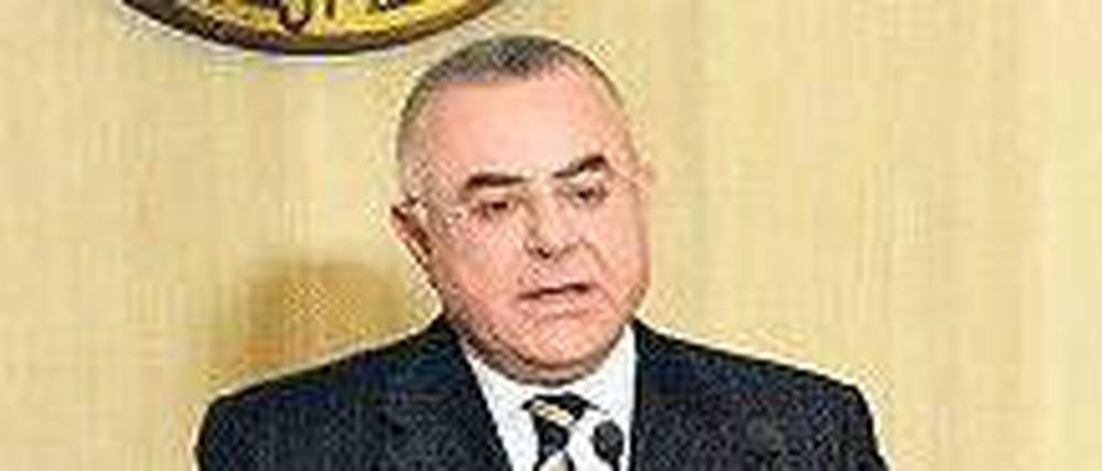 Der Neue. Hisham Ramez ist jetzt Präsident der Nationalbank in Kairo. Foto: AFP