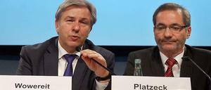 Klaus Wowereit und Matthias Platzeck (beide SPD).
