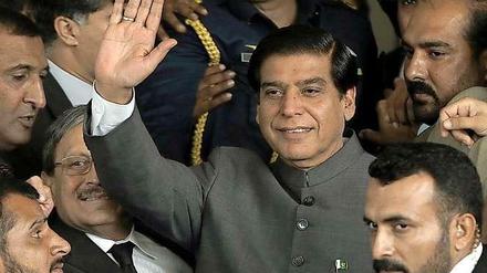 Pakistans Premier Raja Pervez Ashraf.