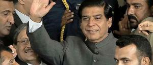 Pakistans Premier Raja Pervez Ashraf.