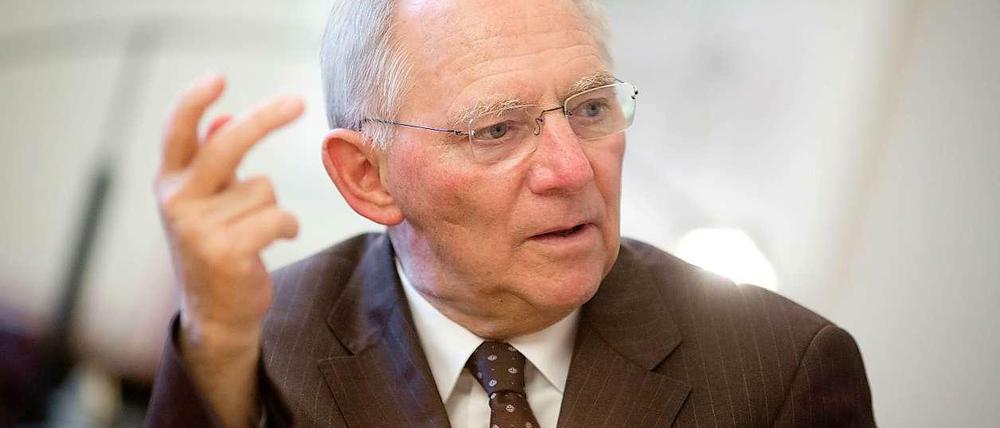 Wolfgang Schäuble. Hält der Finanzminister ein umfangreiches Sparpaket unter Verschluss, um vor der Niedersachsen-Wahl keine Wähler zu verstimmen?