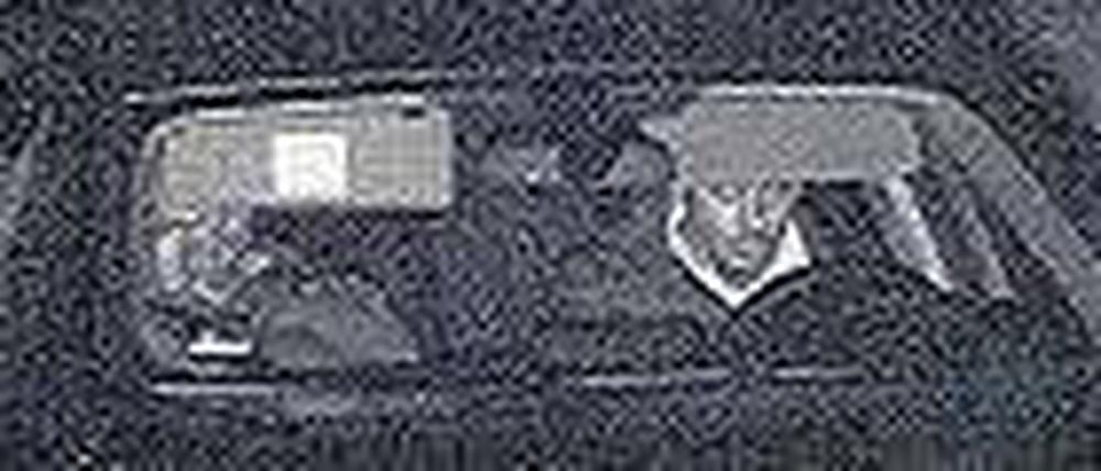 Blitz! Verbrecher – und zu schnell. Foto: Polizei