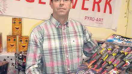 Großfeuerwerker Danilo Graf 