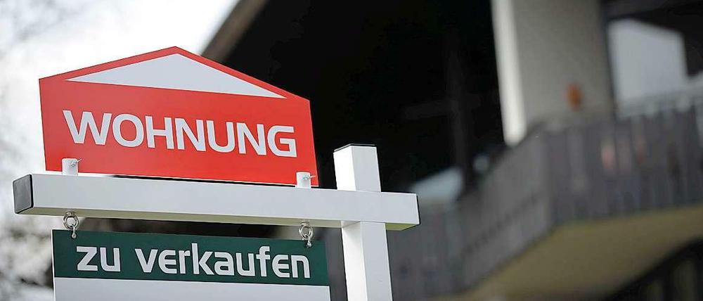 Engpass. Viele Makler bekommen nicht genug Wohnungen oder Häuser zum Verkauf angeboten. 