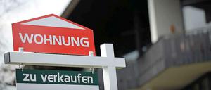 Engpass. Viele Makler bekommen nicht genug Wohnungen oder Häuser zum Verkauf angeboten. 