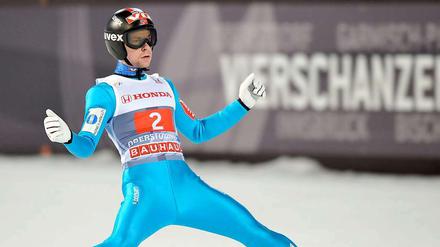 Cooler Norweger. Anders Jacobsen siegt zum Auftakt der Vierschanzentournee in Oberstdorf.