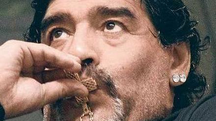 Maradona könnte schon bald die irakische Nationalmannschaft trainieren.