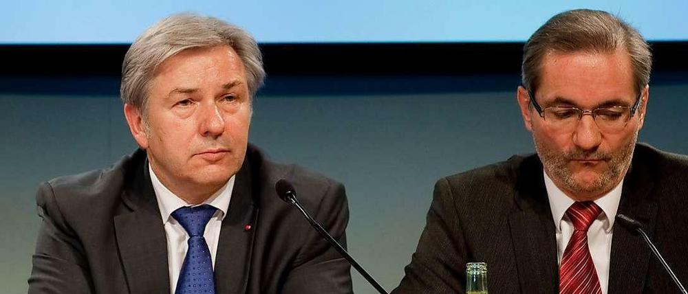 Platzeck will die Vertrauensfrage stellen.
