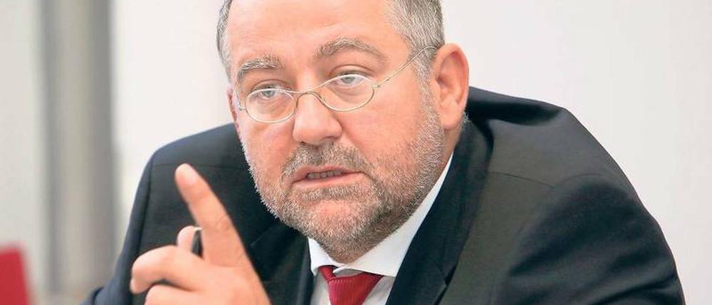 Über Affären gestürzt. Ex-Minister Rainer Speer. Foto: Bachmann/dpa