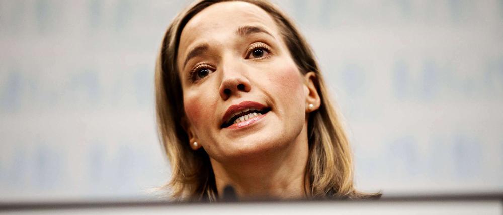 Quotenlos glücklich. Familienministerin Kristina Schröder will mit dieser Liste auch ohne Gesetz Druck ausüben.