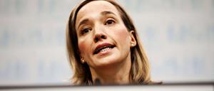 Quotenlos glücklich. Familienministerin Kristina Schröder will mit dieser Liste auch ohne Gesetz Druck ausüben.