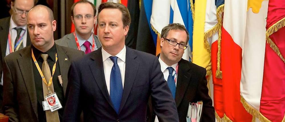 England hat seine Interessen in der EU schon immer besonders vehement verteidigt. Auch in der aktuellen Diskussion um das Budget fährt Premier David Cameron eine harte Linie. 