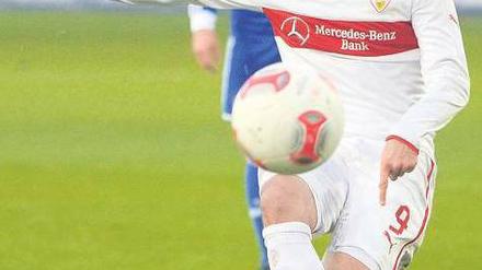 Der Eisvogel. Vedad Ibisevic ruht in sich selbst. 