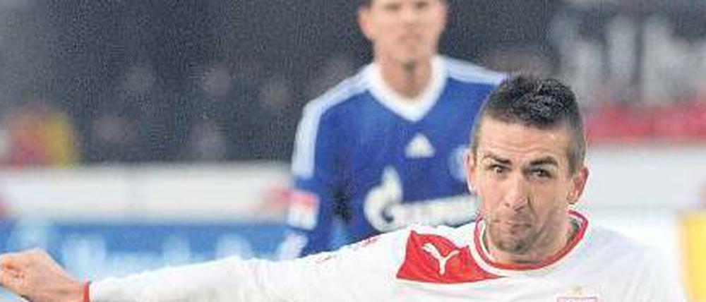 Der Eisvogel. Vedad Ibisevic ruht in sich selbst. 