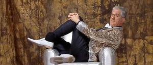 Ein bekanntes Berliner Gesicht: Der Schauspieler, Sänger und Moderator Ilja Richter.