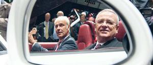 Nicht auf der Pole-Position. VW-Chef Martin Winterkorn rangiert europaweit mit 16 Millionen Euro pro Jahr auf Rang vier. Foto: dpa