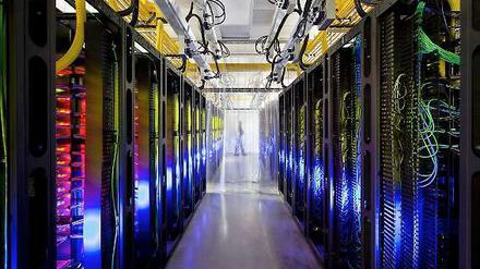 Die Server von Google stehen auch in den USA.