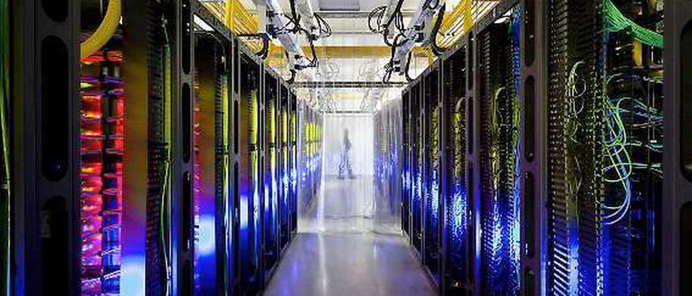 Die Server von Google stehen auch in den USA.