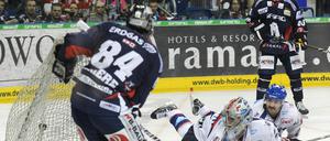Drin ist er. Brière trifft zum 3:1.