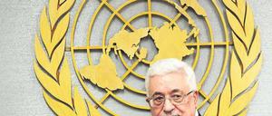Palästinenserpräsident Abbas ist im Friedensprozess ins Hintertreffen geraten. Das UN-Votum soll das ändern. Foto: Emmanuel Dunand/AFP