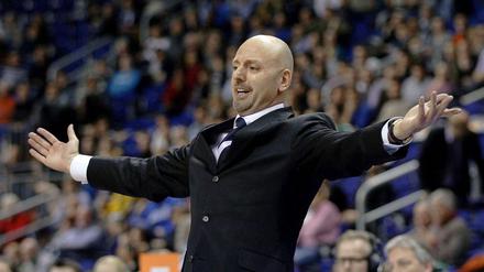 War stolz auf das Engagement, das seine Mannschaft in Bremerhaven zeigte: Alba-Trainer Sasa Obradovic.
