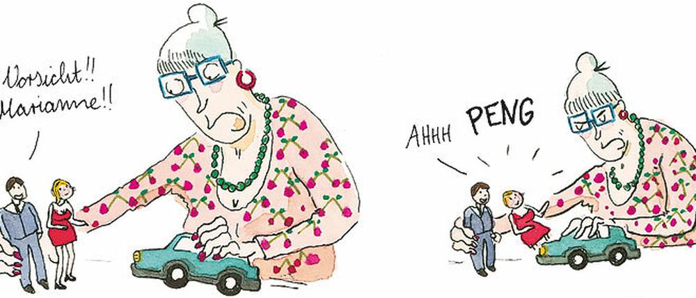 Exzentrisch: Die Mutter der männlichen Hauptfigur lebt ihre Wünsche beim Rollenspiel aus.