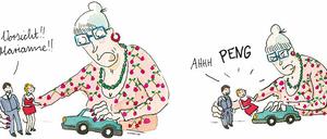 Exzentrisch: Die Mutter der männlichen Hauptfigur lebt ihre Wünsche beim Rollenspiel aus.