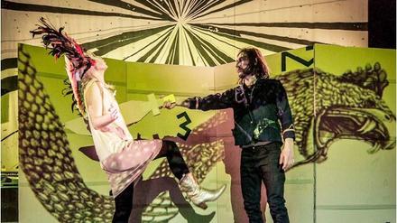 Postapokalyptische Rockrevue: Eine Szene aus dem Stück.