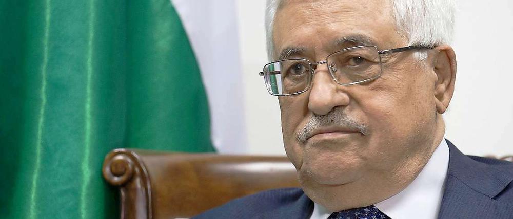 Mahmud Abbas. 