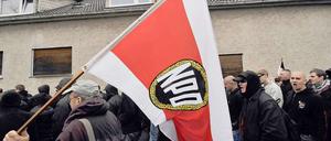Die NPD will vor das Bundesverfassungsgericht ziehen.