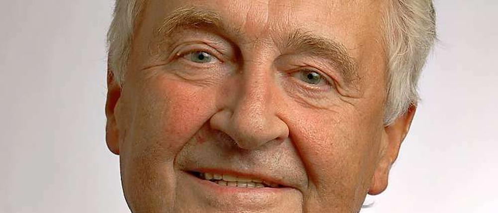 Tagesspiegel-Herausgeber Gerd Appenzeller.