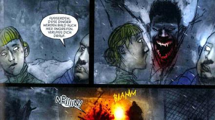 Kunstvoll: Ben Templesmith verleiht der Geschichte mit seinen Zeichnungen einen ganz eigenen Ton.