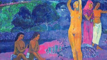 Triumph der Farbe. Paul Gauguins „L’invocation“ von 1903 ist derzeit im Wallraf-Richartz-Museum zu sehen. 