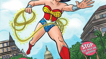 Kämpferin: Wonder Woman auf dem Cover der aktuellen Ausgabe der feministischen Zeitschrift "Ms.".