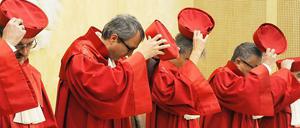 Die Richter in Karlsruhe sehen "Deals" in Strafprozessen skeptisch.