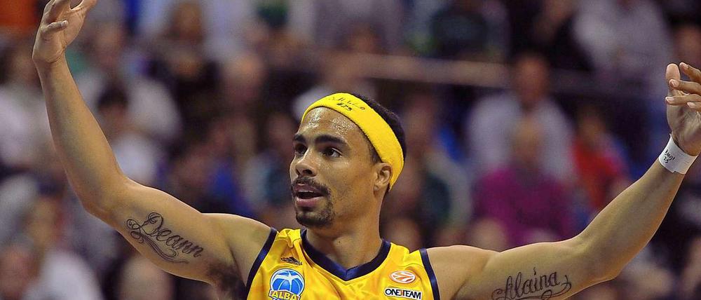 Die Alba-Spieler um Dashaun Wood konnten gegen Trier nach vier Niederlagen in Folge endlich wieder über einen Sieg jubeln.